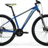 Велосипед 29″ Merida BIG.NINE 20-D Silk Medium Blue (Silver/Yellow) 2020
