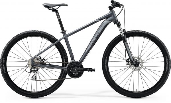 Велосипед 29″ Merida BIG.NINE 20-MD Matt Anthracite (Black/Silver) 2020