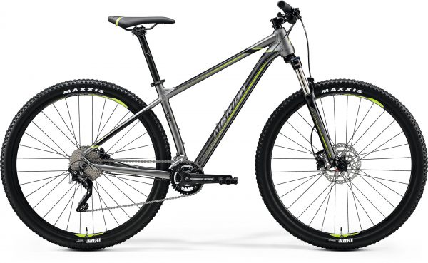 Велосипед 29″ Merida BIG.NINE 300 Silk Anthracite (Green/Black) 2020