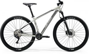 Велосипед 29″ Merida BIG.NINE 500 Silk Titan (Silver/Black) 2020