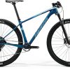 Велосипед 29″ Merida BIG.NINE 6000 Matt Ocean Blue (Glossy Silver-Blue) 2020