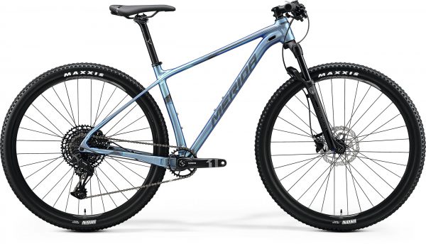 Велосипед 29″ Merida BIG.NINE Limited Silk Sparkling Blue (Silver-Blue) 2020
