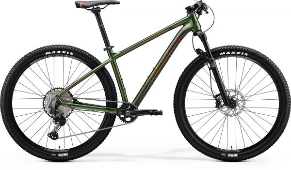 Велосипед 29″ Merida BIG.NINE XT-Edition Silk Fog Green (Red) 2020