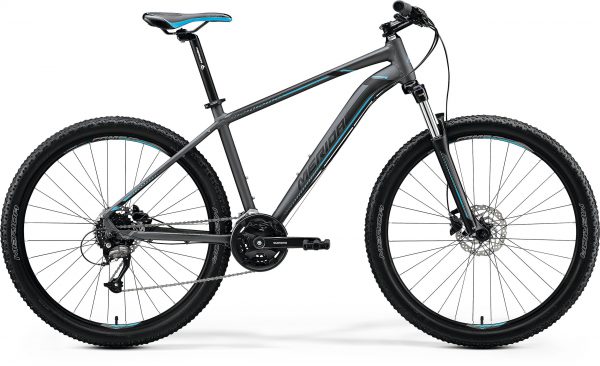 Велосипед 27.5″ Merida BIG.SEVEN 40 Matt Dark Silver (Blue/Blk) 2020