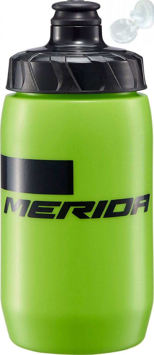 Фляга Merida Bottle/Stripe Green, Black 500 мл с крышкой