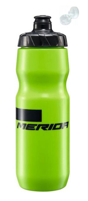 Фляга Merida Bottle/Stripe Green, Black 715 мл с крышкой