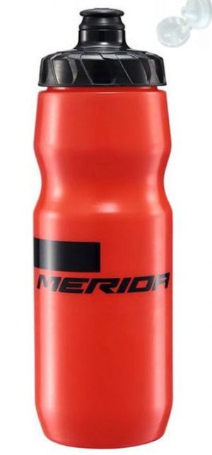 Фляга Merida Bottle / Stripe Red, Black 715 мл з кришкою