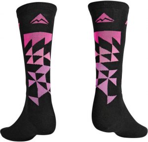 Велоноски Merida Socks Long Black, Pink, Purple