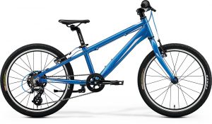 Велосипед 20″ Merida MATTS J.20 RACE Glossy Light Blue (Blue/White) 2020