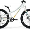 Велосипед 24″ Merida MATTS J.24+ Glossy White (TealL/Gold) 2020