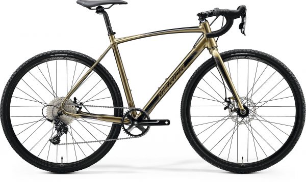 Велосипед 28″ Merida MISSION CX 100 SE Glossy Pearl Sand (Black) 2020