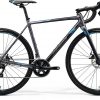 Велосипед 28″ Merida MISSION CX 400 Matt Silver (Blue) 2020