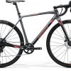 Велосипед 28 ” Merida MISSION CX 5000 Silk Silver / Black (Red) 2020
