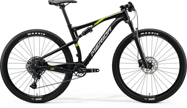 Велосипед 29″ Merida NINETY-SIX 9.3000 Silk Metallic Black (Glossy Green) 2020