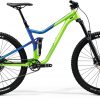 Велосипед 27.5″ Merida ONE-FORTY 400 Light Green/Glossy Blue 2020