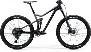 Велосипед 27.5″ Merida ONE-FORTY 800 Glossy Black/Matt Dark Grey 2020