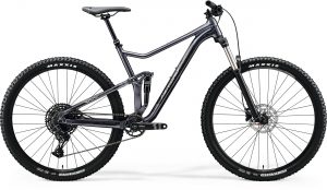 Велосипед 29″ Merida ONE-TWENTY 9.400 Glossy Anthracite (Silver) 2020