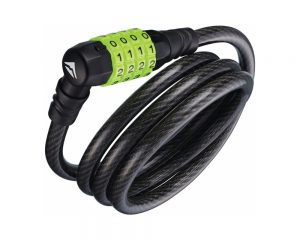 Велозамок противоугонный Merida Cable Lock 180 см 4-значный код