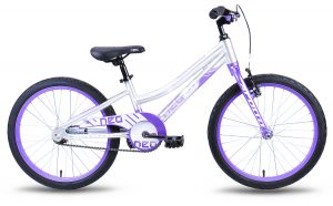 Велосипед 20″ Apollo Neo girls Purple/White 2021