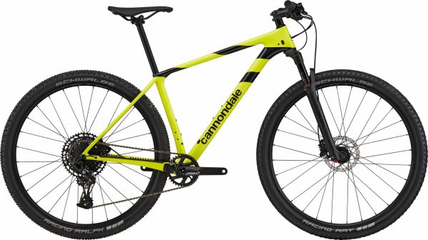 Велосипед 29″ Cannondale F-SI Carbon 5 Black/yellow 2020