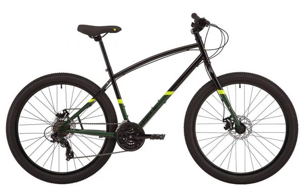 Велосипед 27,5″ Pride Rocksteady 7.1 Black/green 2020