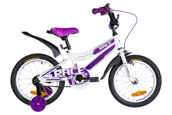 Велосипед 16″ Formula Race White-purple