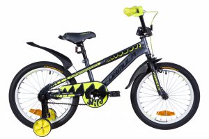 Велосипед 18″ Formula Wild Grey-yellow-black