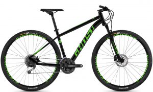 Велосипед 29″ Ghost Kato 4.9 AL U Black-green
