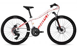 Велосипед 24″ Ghost Lanao D4.4 White-red-orange