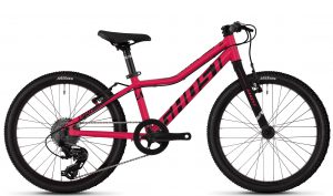 Велосипед 20″ Ghost Lanao R1.0 Raspberry-black