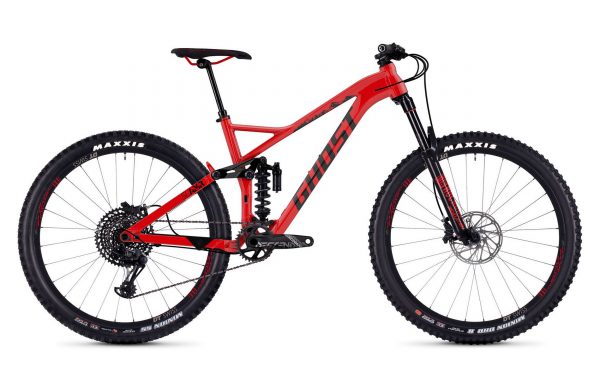 Велосипед 27.5″ Ghost Slamr 6.7 Red-black