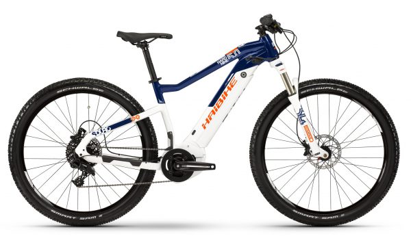 Велосипед 29″ Haibike SDURO HardNine 5.0 i500Wh NX 19 HB YCS White-blue-orange