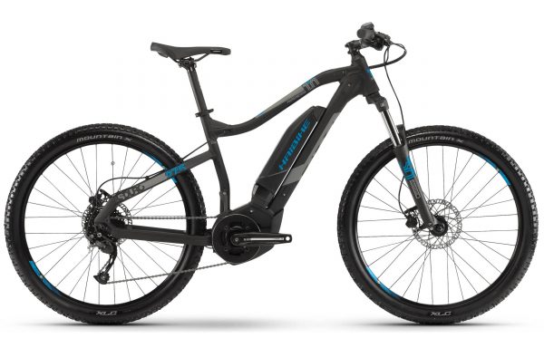 Велосипед 27.5″ Haibike SDURO HardSeven 1.0 Black-grey-blue-matte