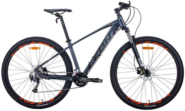 Велосипед 29″ Leon TN-70 Graphite-black-orange