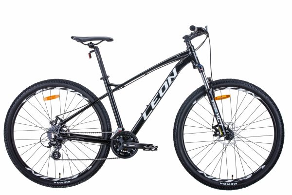 Велосипед 29″ Leon TN-90 Black-white-grey