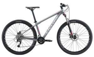 Велосипед 27.5″ Cyclone AX Grey 2021