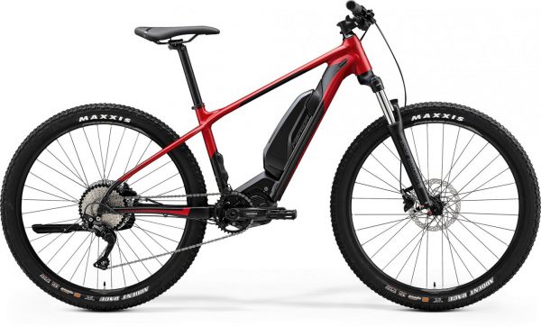 Велосипед 27.5″ Merida eBIG.SEVEN 300SE (2020) silk red/black