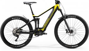 Велосипед 29″ Merida eONE-FORTY 5000 (2020) glossy bright yellow / matt black