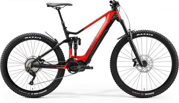 Велосипед 29″ Merida eONE-SIXTY 5000 (2020) glossy race red/matt black