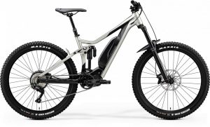 Велосипед 27.5″ Merida eONE-SIXTY 500SE (2020) silk titan/black