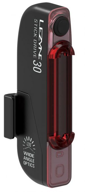 Задняя мигалка Lezyne Stick Drive, (30 lumen), черный Y14