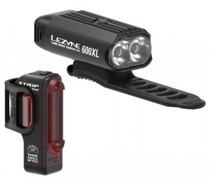 Комплект света Lezyne Micro Drive 600XL/Strip Pair, (600/150 lumen), черный Y13