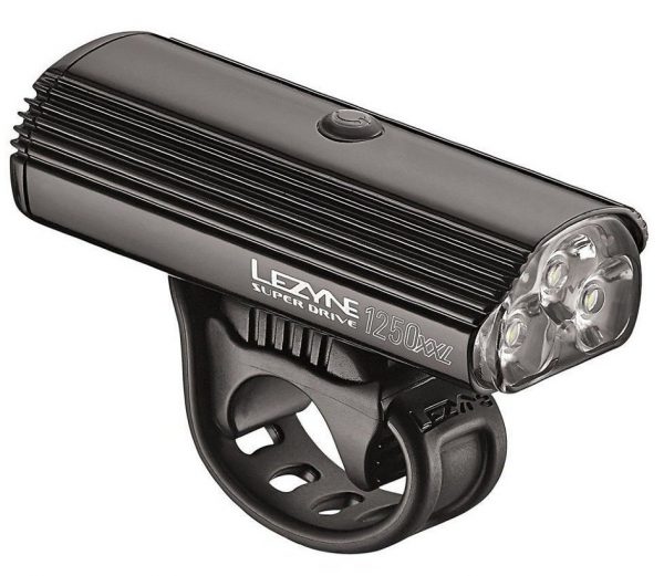Переднє світло Lezyne Super 1250xxl Loaded, (1250 lumen), чорний Y10