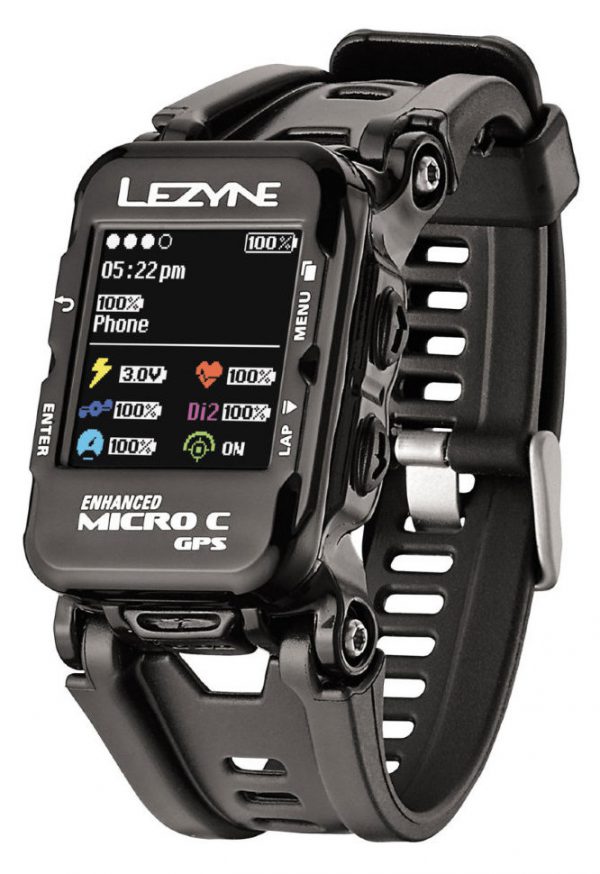 Часы-велокомпьютер Lezyne GPS Watch Color, черный Y12