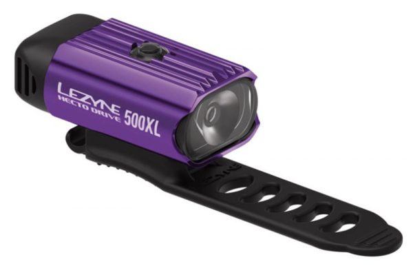 Переднє світло Lezyne Hecto Drive 500XL( 500 lumen), фіолетовий Y13