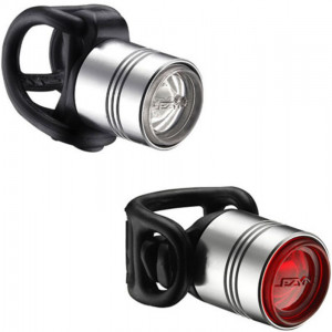 Комплект света Lezyne Femto Drive Pair, (15/7 lumen), серебристый Y13