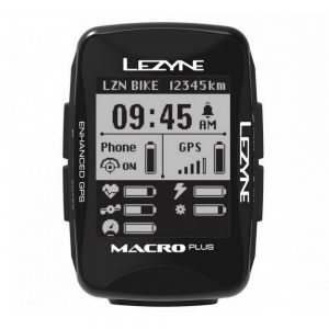 Велокомпьютер Lezyne Macro Plus GPS Smart Loaded, черный Y13