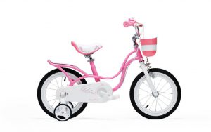 Розовый велосипед для девочек RoyalBaby LITTLE SWAN 14″