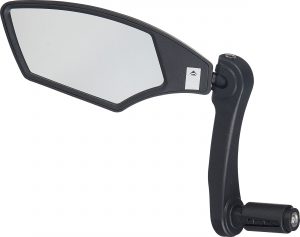 Зеркало Merida Mirror/Edge Black/Grey, диаметр 14.8-23 мм