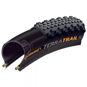 Покрышка бескамерная Continental Terra Trail ProTection – 28″ x 1.50 | 700 x 40C, черная, складная, skin